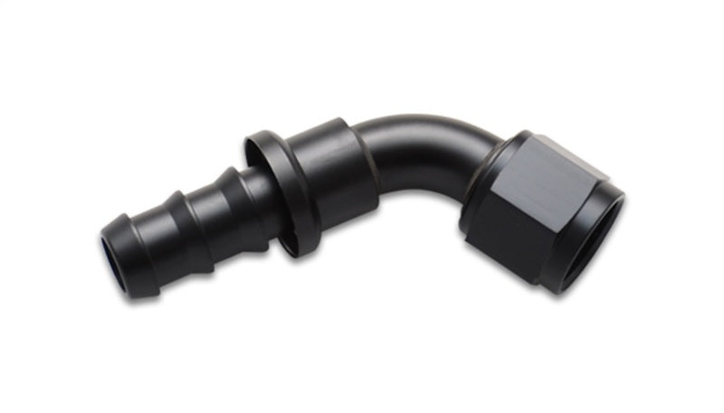 Vibrant Push-On 60 Degree Hose End Elbow FittingSize -8AN - 22608