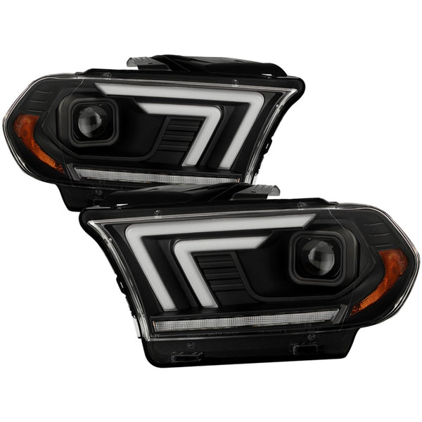 Clearance - Spyder Dodge Durango 11-13 Halogen Model Only Projector Headlights - Black PRO-YD-DDU11SI-BK - 5088284 for 2011-2