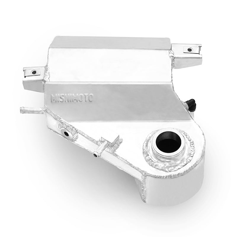 Mishimoto 03-07 Ford 6.0L Powerstroke Aluminum Degas Bottle - Polished - MMRT-F2D-03P