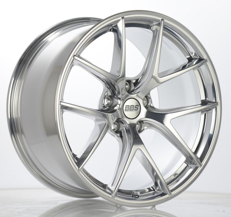 BBS CI-R 20x11.5 5x120 ET52 Ceramic Polished Rim Protector Wheel -82mm PFS/Clip Required - CI0801CP