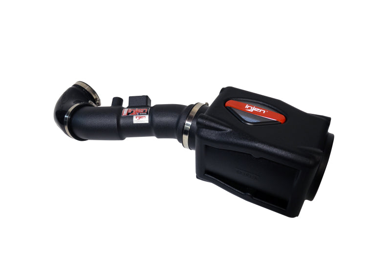 Injen 04-10 QX56 / 04-12 Amada/Titan V8 5.6L w/Power Box Wrinkle Black Power-Flow Air Intake System - PF1950-1WB