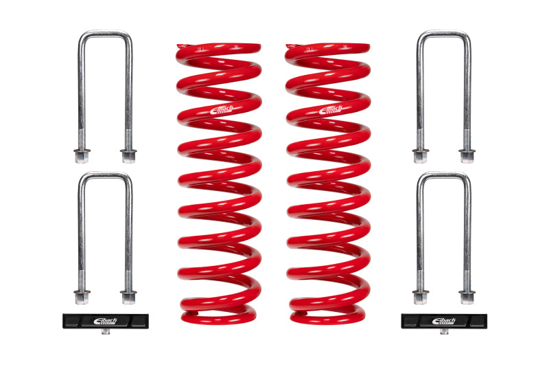 Eibach 19-21 Toyota Tundra PRO-Lift Kit Springs Front Springs &amp; Rear 1in. Block - E30-82-079-04-22
