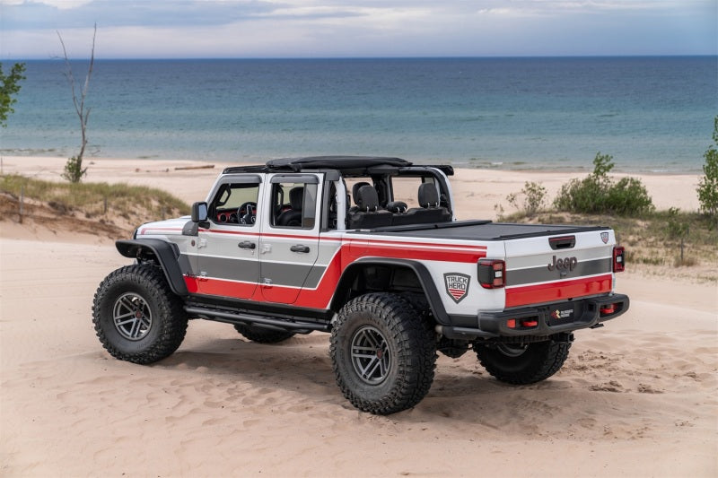 Rugged Ridge 20-22 Jeep Gladiator JT Voyager Fastback Soft Top - Black Diamond - 13595.14