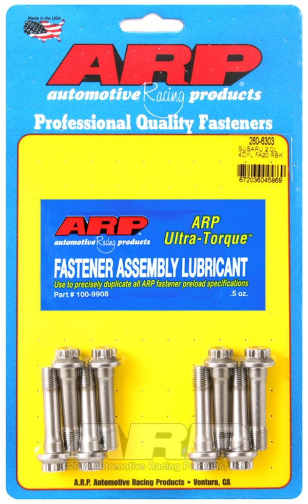 ARP Subaru FA20 2.0L Rod Bolt Kit - 260-6303 by ARP