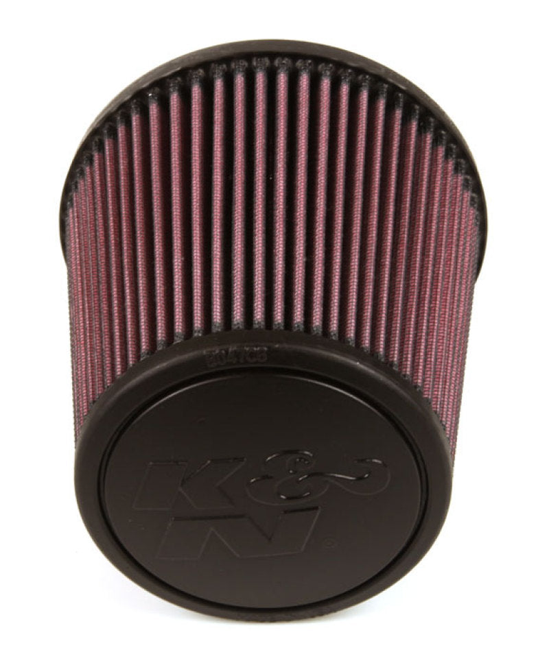K&amp;N Universal Rubber Filter - Round Tapered 6in Base OD x 3in Flange ID x 6in H - RE-0930