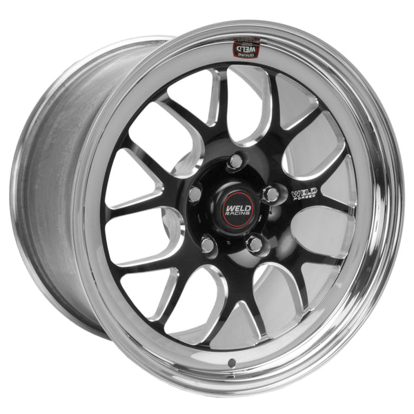Weld S77 17x10 / 5x120mm BP / 7.2in. BS Black Wheel (High Pad) - Non-Beadlock - 77HB7100N72A for 2009-2017 Cadillac CTS - fro