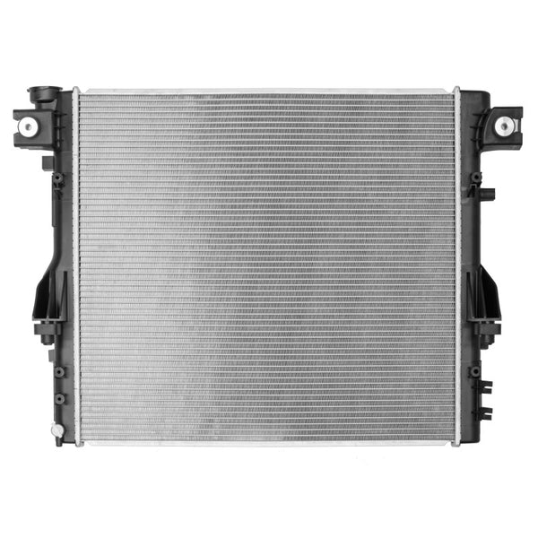 Omix Radiator 1 row- 07-18 Jeep Wrangler JK 3.6L/3.8L - 17101.38 for 2007-2018 Jeep Wrangler - front view