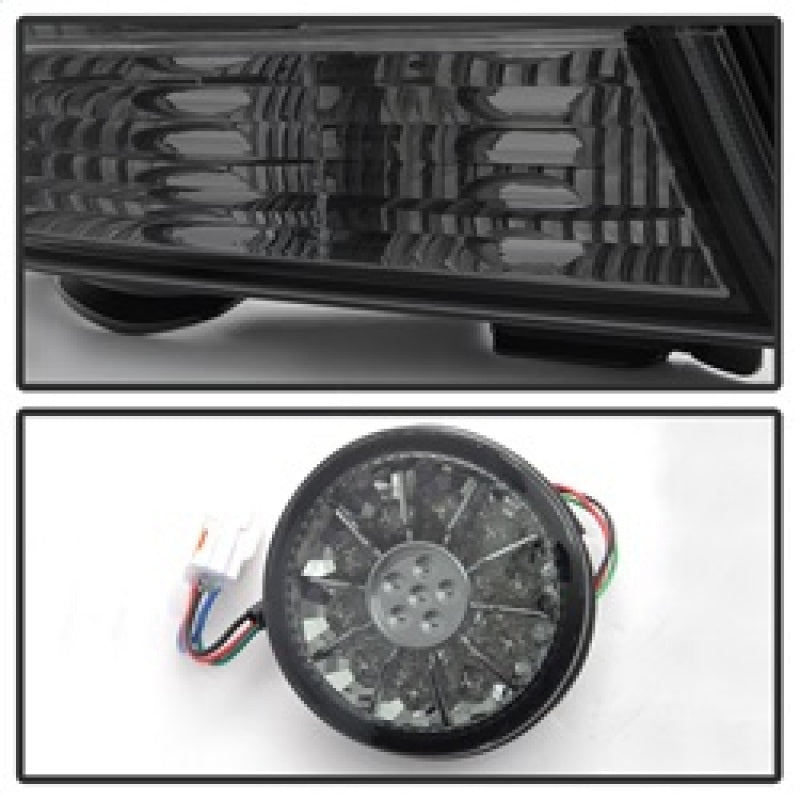 Spyder 01-03 Lexus IS300 LED Tail Lights w/Inner Trunk Lights - Smoke (ALT-YD-LIS300-LED-SET-SM) - 5085054
