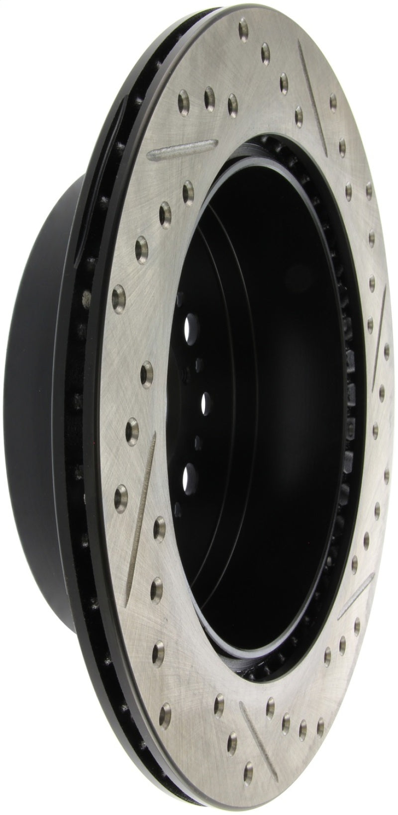 StopTech Power Slot 93-97 Lexus GS Series/95-00 LS400/92-00 SC400 Rear Right Drilled &amp; Slotted Roto - 127.44084R