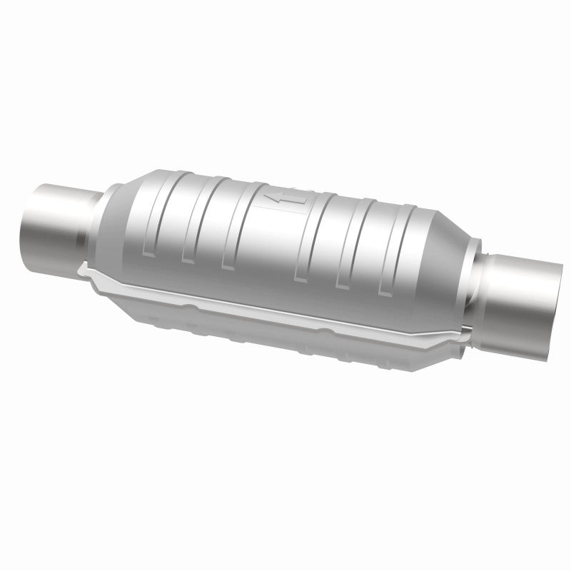 MagnaFlow Conv Univ 2.5in Inlet/Outlet Center/Center Round 11in Body L x 5.125in W x 15in Overall L - 51356