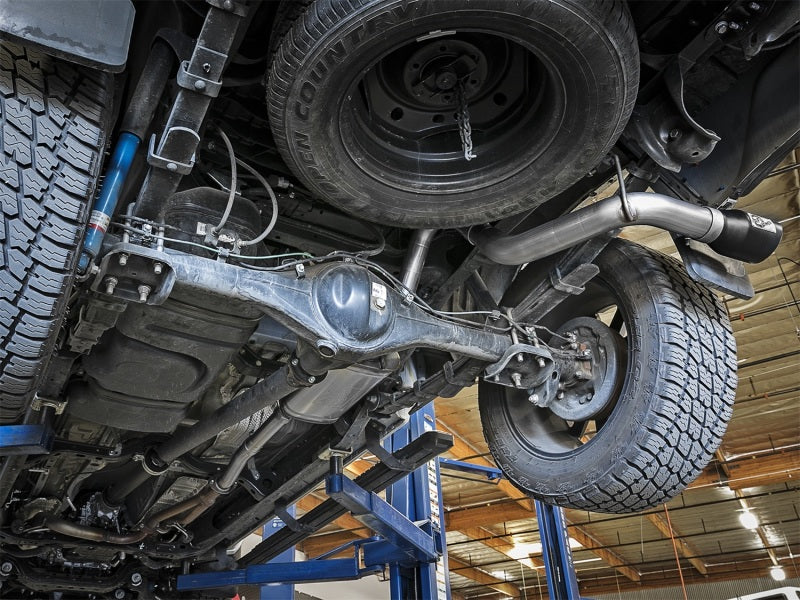 aFe MACH Force-Xp 2-1/2in 304 SS Cat-Back Exhaust w/Black Tips 2016+ Toyota Tacoma L4-2.7L / V6-3.5L - 49-46042-B