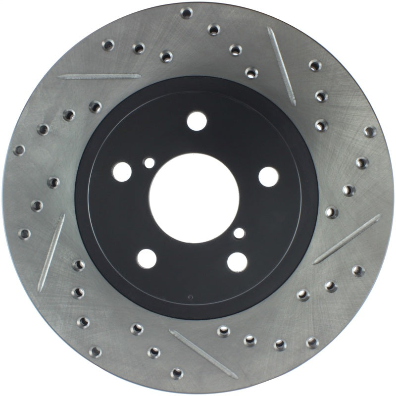 StopTech Slotted &amp; Drilled Sport Brake Rotor - 127.47012L