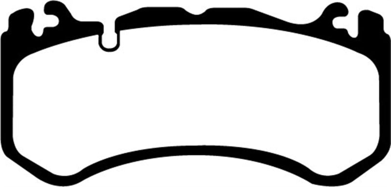 EBC 08-13 Mercedes-Benz C63 AMG (W204) 6.2 Redstuff Front Brake Pads - DP31939C