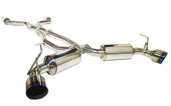 Invidia 2009+ Nissan 370Z Dual N1 GT Titanium Tip Cat-back Exhaust - HS09N7ZGD1GT by Invidia