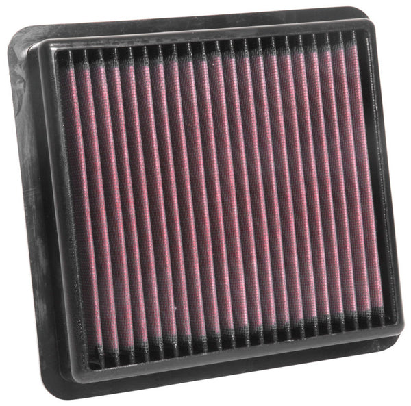 K&N 2018 Honda Accord L4-2.0L F/I Turbo Drop In Air Filter - 33-5074 for 2018-2022 Honda Accord - front view