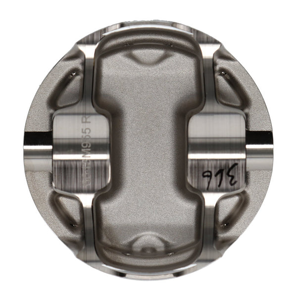 Wiseco Nissan VQ37 1.198inch CH -15.5cc R/Dome 9:1 Piston Shelf Stock Kit - K643M96 for 2008-2013 INFINITI G - front view