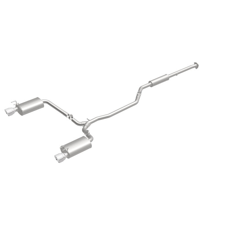 MagnaFlow Sys C/B 2015 Honda Accord 3.5L V6 2.5in SS Dual Split Rear Polished 4.5 Tip - 19181