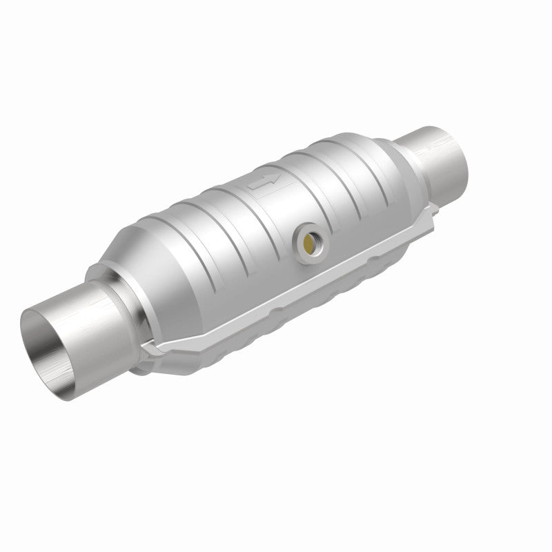 MagnaFlow Conv Univ 2.5in Inlet/Outlet Center/Center Round 11in Body L x 5.125in W x 15in Overall L - 51356