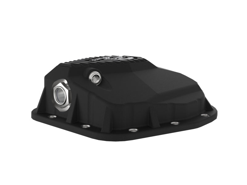 aFe 97-23 Ford F-150 Pro Series Rear Differential Cover Black w/ Machined Fins - 46-71320B