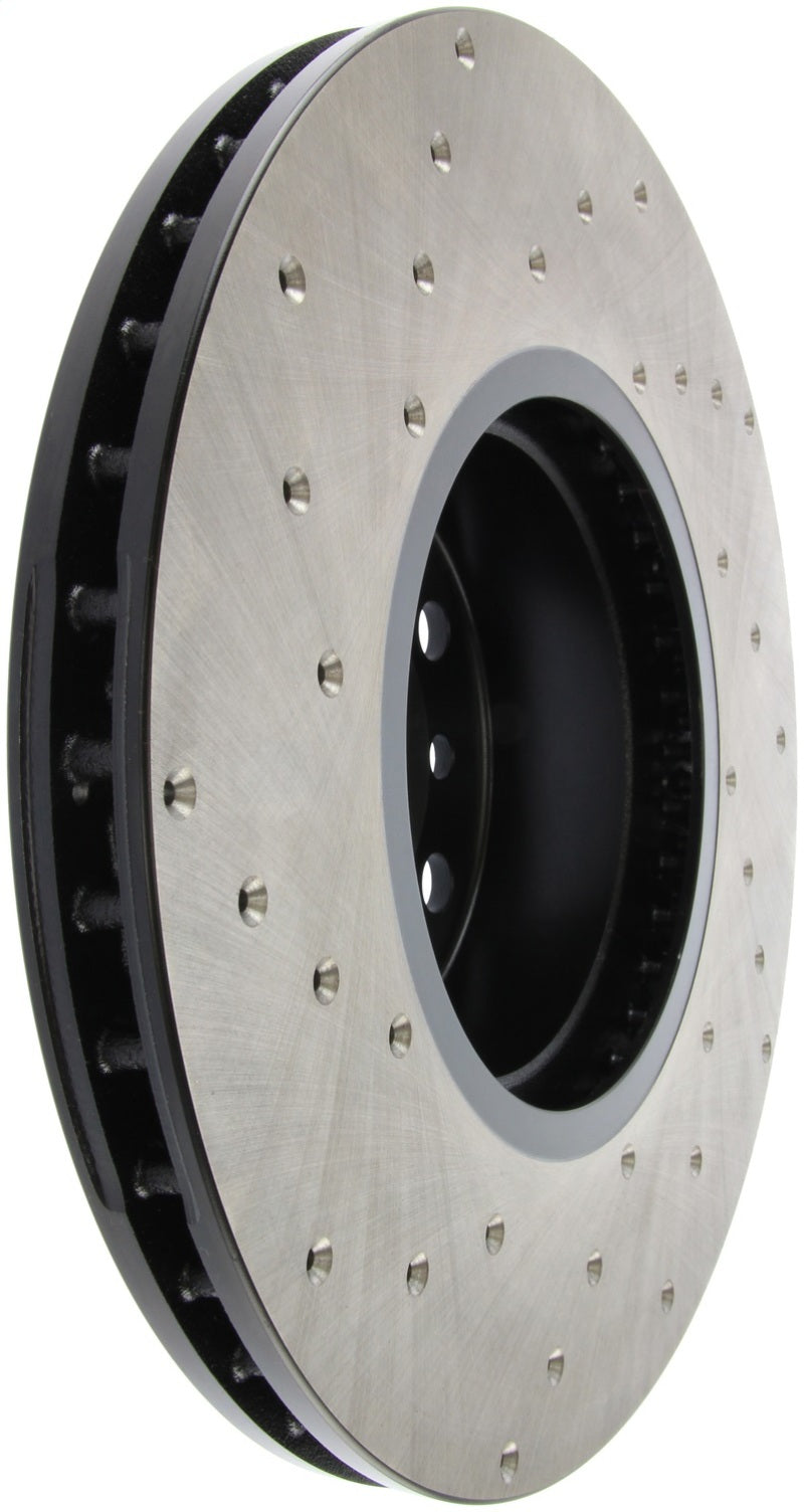 StopTech 12-15 BMW 335i Drilled Left Front Rotor - 128.34140L