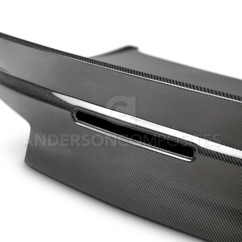 Anderson Composites 2016+ Chevy Camaro Carbon Fiber Double Sided Deck Lid w/ Integrated Spoiler - AC-TL16CHCAM-ST-DS
