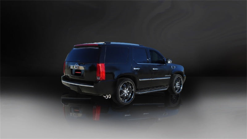 Corsa 07-10 Cadillac Escalade 6.2L V8 Polished Sport Cat-Back Exhaust - 14202