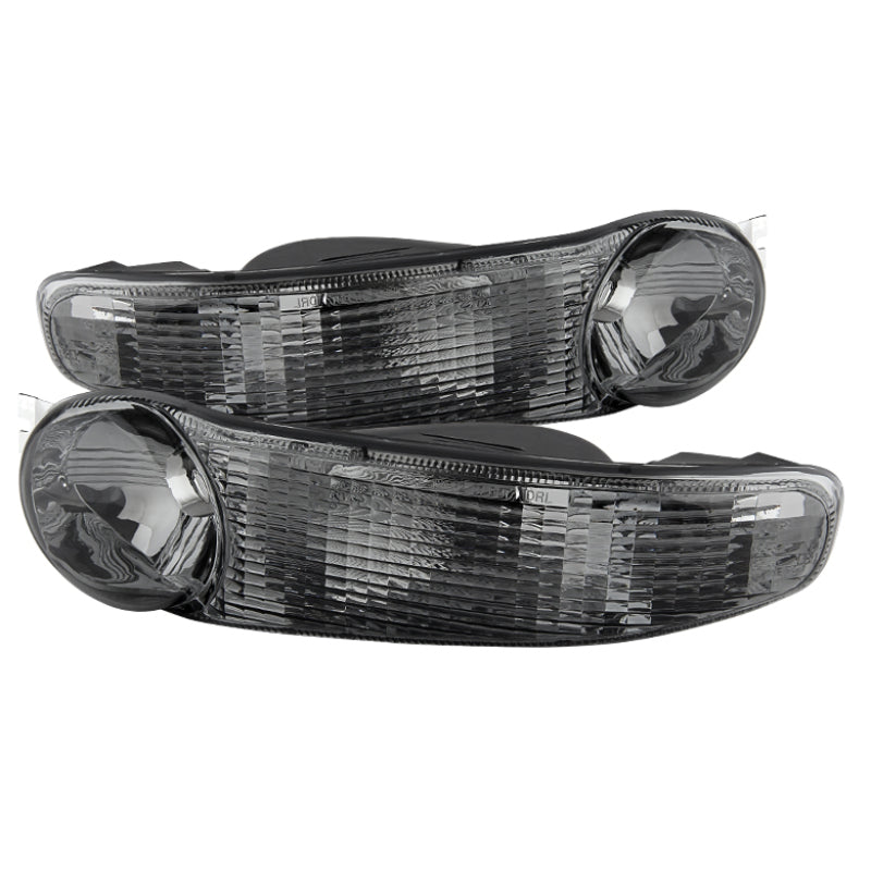 Xtune GMC Sierra Denali 00-06 Bumper Lights Smoke CBL-GD00-SM - 9027093
