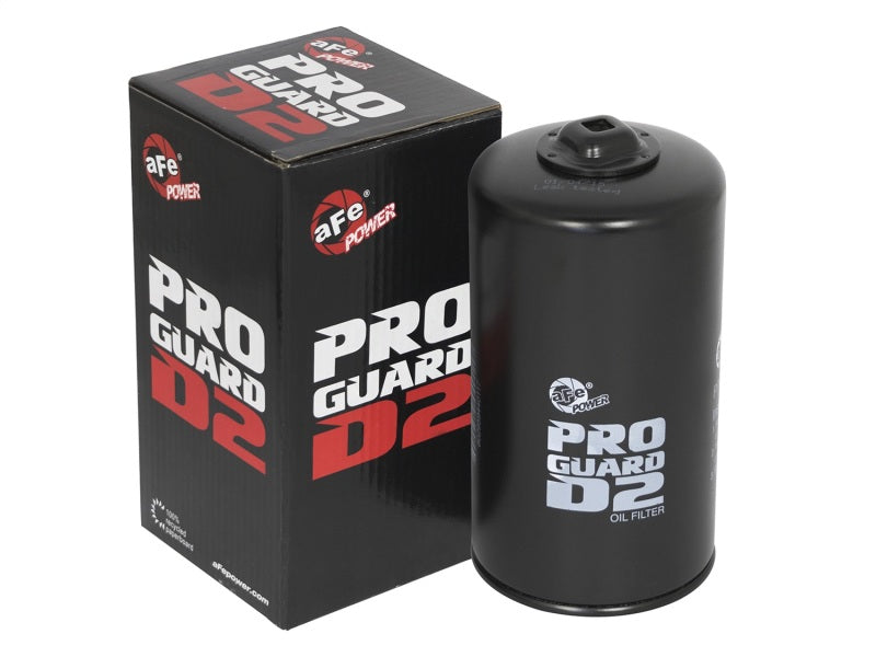 aFe ProGuard D2 Fluid Filters Oil F/F OIL Ford Diesel Trucks 94-03 V8-7.3L (td) - 44-LF004-MB