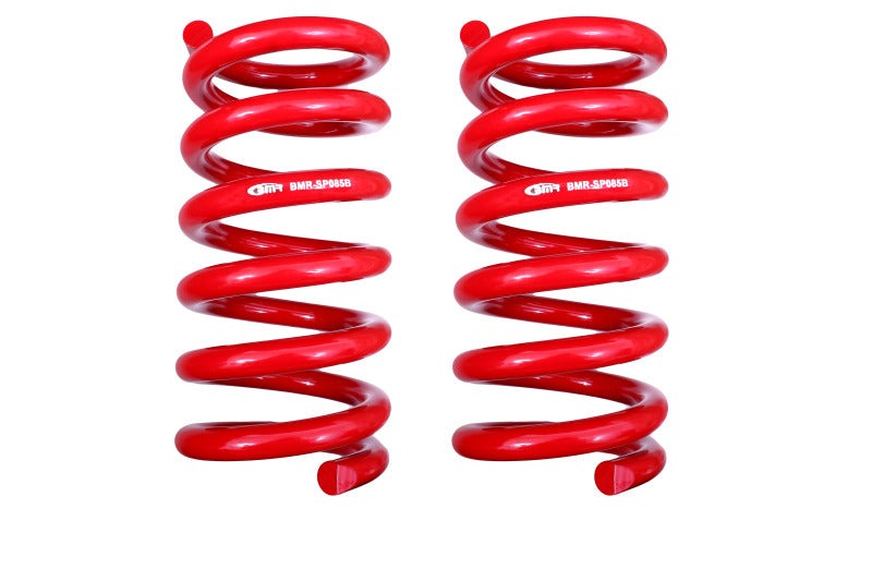 BMR 15-23 S550 Mustang Rear Handling Version Lowering Springs - Red - SP085R