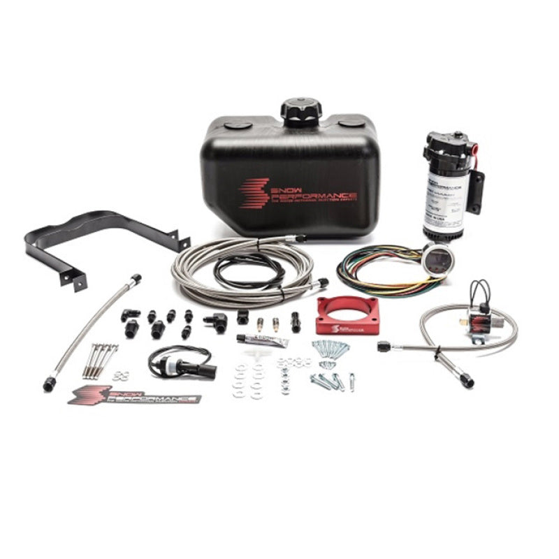 Snow Performance 11-17 F-150 Stg 2 Boost Cooler Water Injection Kit w/SS Brd Line &amp; 4AN Fittings