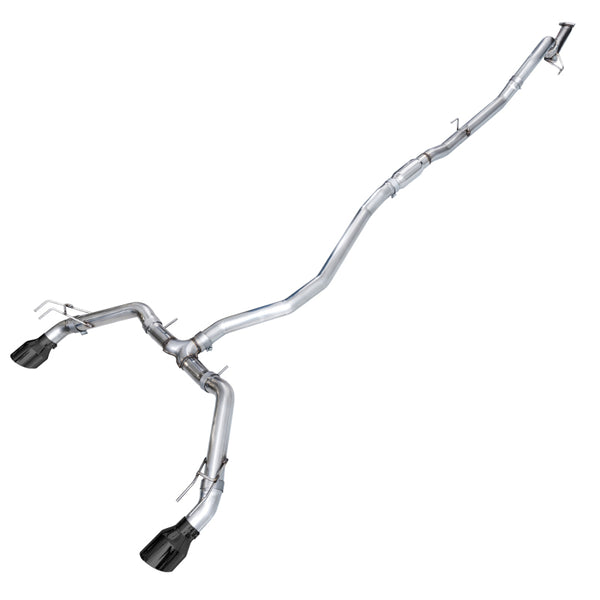 AWE Tuning 22+ Honda Civic Si/Acura Integra Track Edition Catback Exhaust - Dual Diamond Black Tips - 3020-33331 for 2022-202