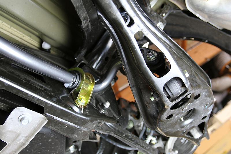 Progress Tech 2018+ Honda Accord/2016+ Civic Rear Sway Bar (22mm) Incl Reinforced Bushing Brkts - 62.1018