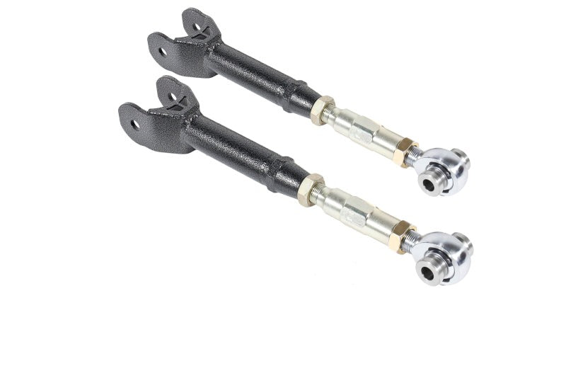 BMR 16-17 6th Gen Camaro Upper Control Arms On-Car Adj. Rod Ends - Black Hammertone - UTCA063H for 2016-2024 Chevrolet Camaro