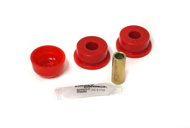 Energy Suspension 93-98 Jeep Grand Cherokee Red Front Track Arm Bushing Set - 2.7102R for 1984-2001 Jeep Cherokee - front vie