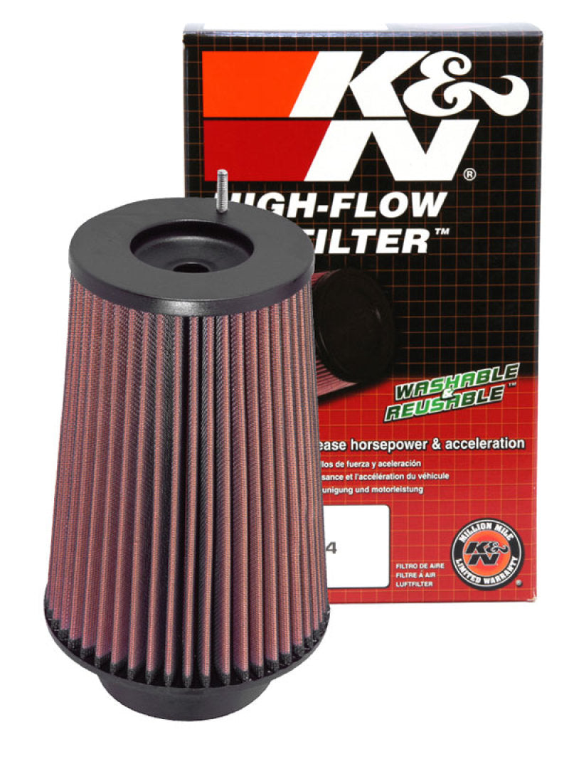 K&N Universal Filter Round Tapered 4in FlangeID / 6.625in Base OD / 5.25in Top OD / 9.5in Height - RC-4780