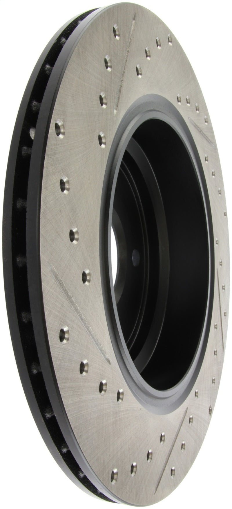 StopTech 00-03 BMW M5 (E39) Slotted & Drilled Left Rear Rotor - 127.34054L