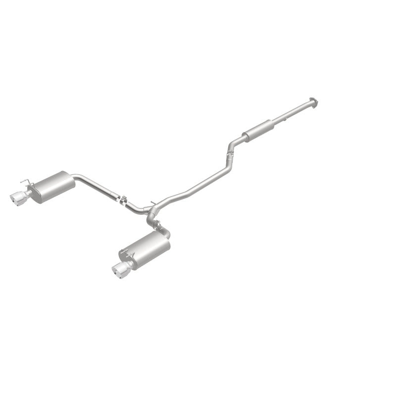 MagnaFlow Sys C/B 2015 Honda Accord 3.5L V6 2.5in SS Dual Split Rear Polished 4.5 Tip - 19181