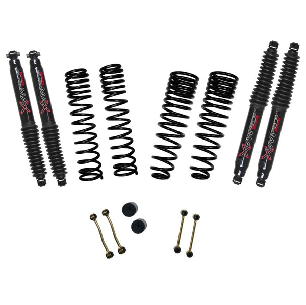 Skyjacker 2020 Jeep Gladiator (JT) Non-Rubicon Suspension Lift Kit 1.5in Rear w/ Black Max Shocks - G251PBLT for 2020-2025 Je