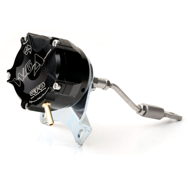 GFB Mitsubishi TD04 Internal Wastegate Actuator - 7304 for 2002-2007 Subaru Impreza - front view