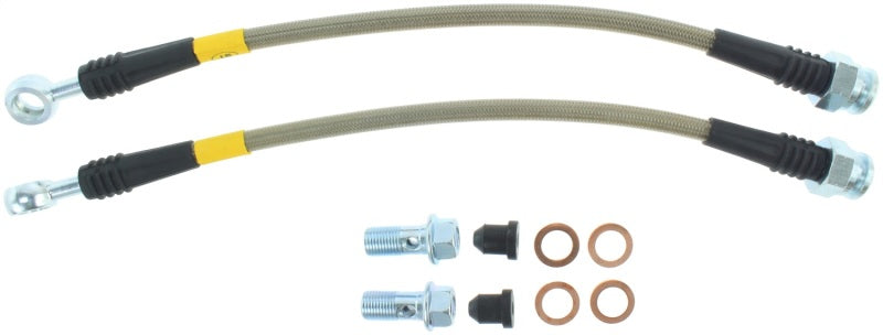 StopTech 2016 Mazda Miata Stainless Steel Rear Brake Lines - 950.45509