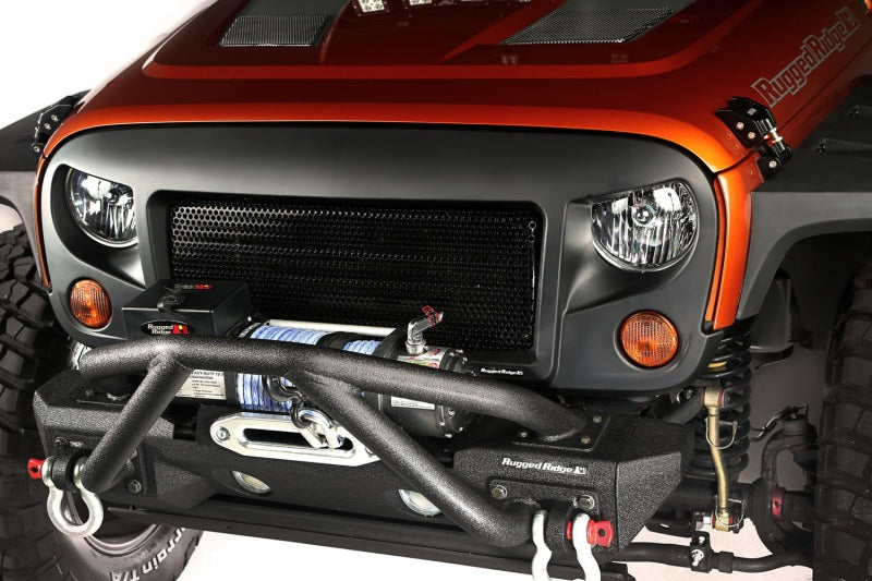 Rugged Ridge Spartan Grille 07-18 Jeep Wrangler JK - 12034.01