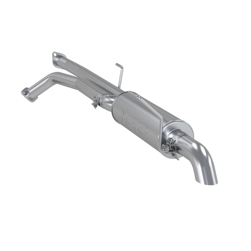 MBRP 07-08 Toyota Tundra Cat Back Turn Down Single Side Aluminized Exhaust - S5318AL