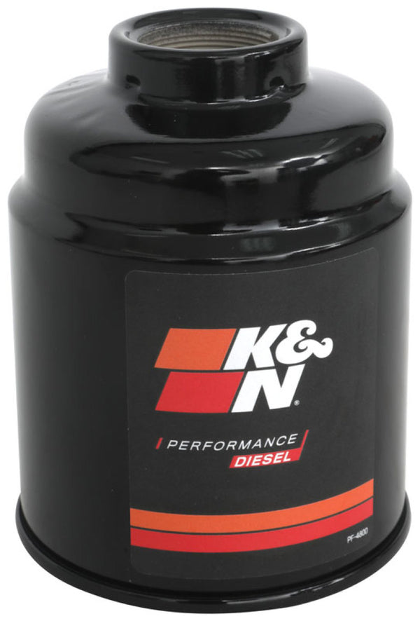 K&N 18-22 Dodge RAM 6.7L L6 Diesel Fuel Filter - PF-4800 for 2013-2018 Ram 2500 - front view