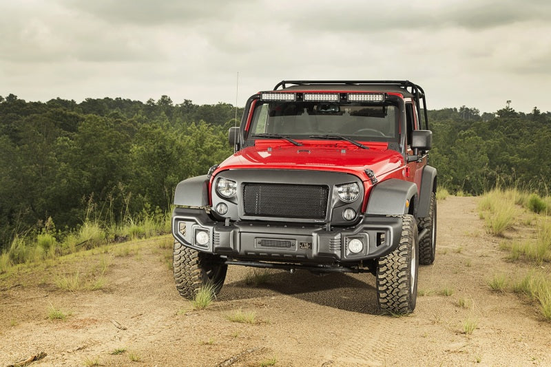 Rugged Ridge Spartacus Front Bumper Black 07-18 Jeep Wrangler - 11544.01