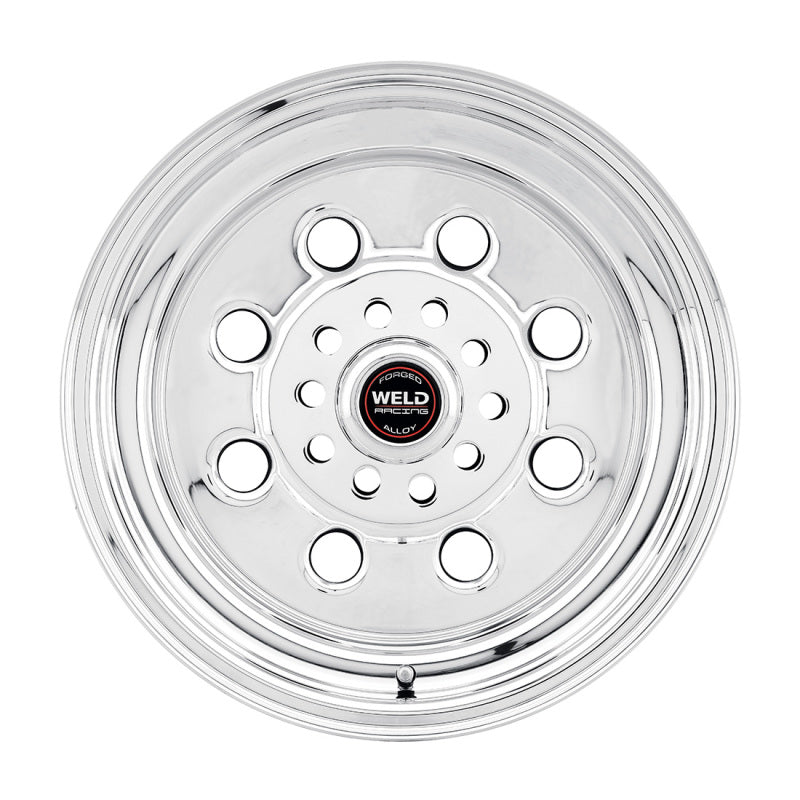 Weld Draglite 15x3.5 / 5x4.5 &amp; 5x4.75 BP / 1.375in. BS Polished Wheel - Non-Beadlock - 90-54340
