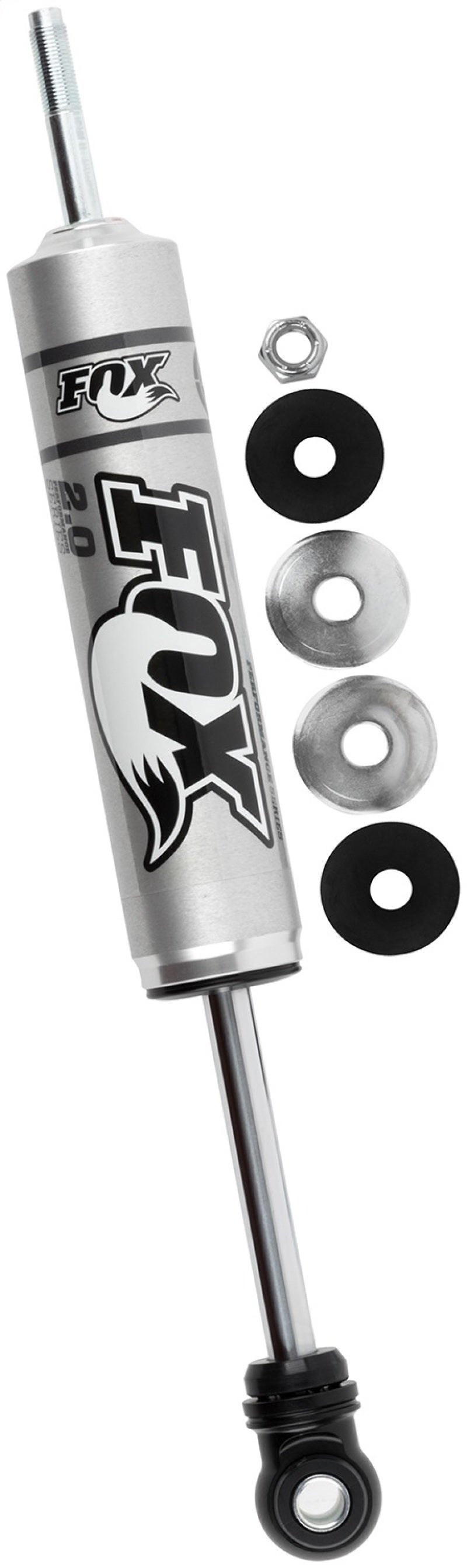 Fox 01-10 Chevy HD 2.0 Performance Series 5.1in. Smooth Body IFP Front Shock (Alum) / 0-1in. Lift - 980-24-663