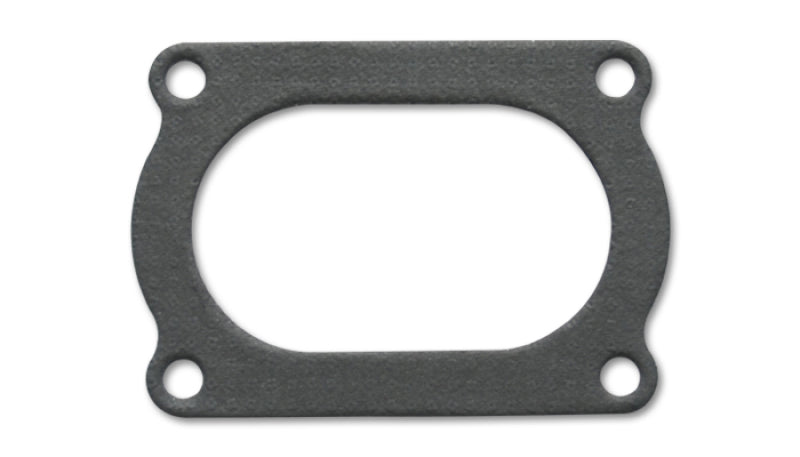 Vibrant 4 Bolt Flange Gasket for 3.5in O.D. Oval tubing (Matches #13176S) - 13176G