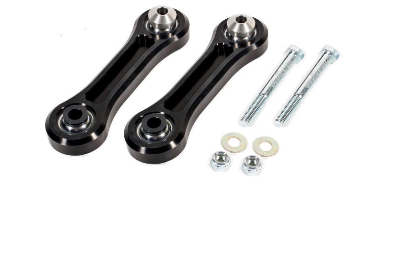 BMR 15-23 S550 Mustang Rear Lower Control Arms Vertical Link w/ Spherical Bearings - Black - TCA045