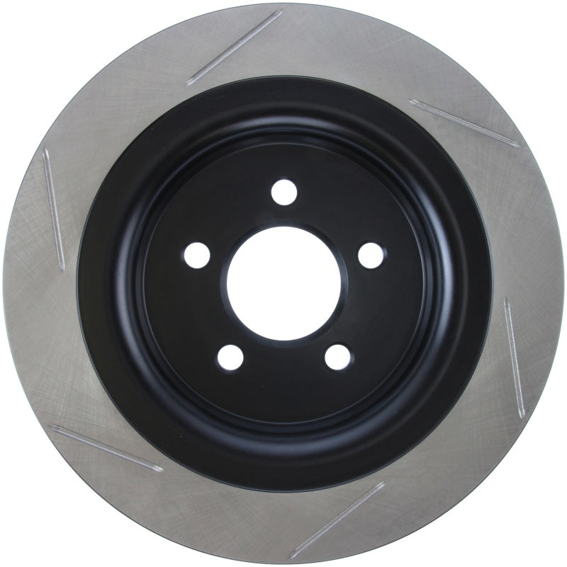 Clearance - StopTech 15-23 Ford Mustang GT w/ Brembo Brakes Slotted Brake Rotor - Rear Left - STO126.61109SL
