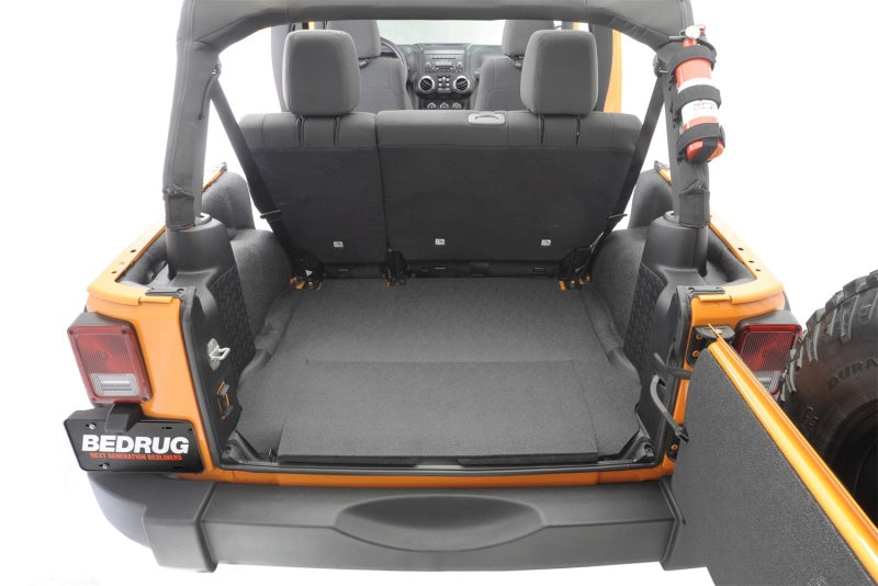 BedRug 11-16 Jeep JK Unlimited 4Dr Rear 5pc BedTred Cargo Kit (Incl Tailgate &amp; Tub Liner)